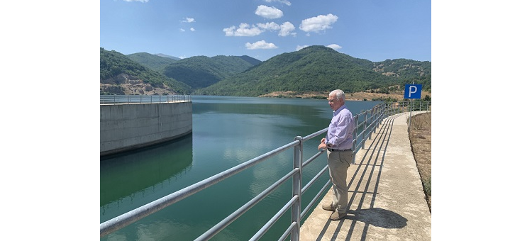 Επίσκεψη στο φράγμα της Τριανταφυλλιάς. (Στις 17-8-2021)