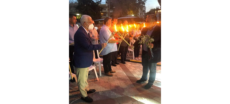 19Η ΛΑΜΠΑΔΗΔΡΟΜΙΑ ΕΘΕΛΟΝΤΩΝ ΑΙΜΟΔΟΤΩΝ ΣΤΗΝ ΠΛΑΤΕΙΑ ΕΥΟΣΜΟΥ. (Στις 16-9-21)