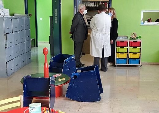ΕΠΙΣΚΕΨΗ ΣΤΟ ΤΟΠΙΚΟ ΙΑΤΡΕΙΟ ΑΜΠΕΛΟΚΗΠΩΝ. (Στις 17-10-2022)